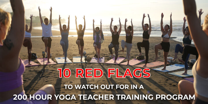 10 Red Flags to Watch Out for in a 200 Hour Yoga Teacher Training Program